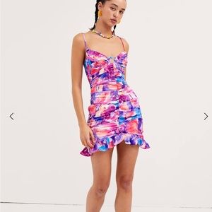 For Love and Lemons Natasha Mini Dress, size medium